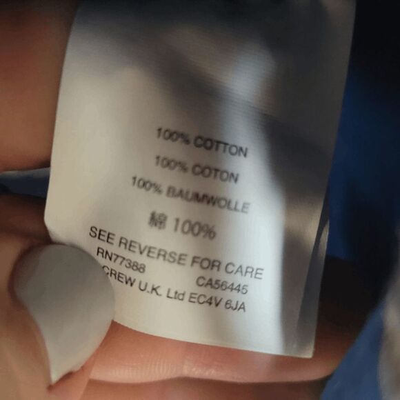 J. Crew Blue Field Woman's Jacket - Picture 4 of 4